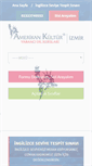 Mobile Screenshot of amerikankulturizmir.com